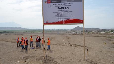 Construyen viviendas en zonas arqueológicas de complejo Farfán 