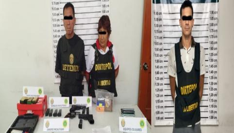 Trujillo: caen extorsionadores de "Los Ochenta" que pedían coimas a vendedores de La Hermelinda