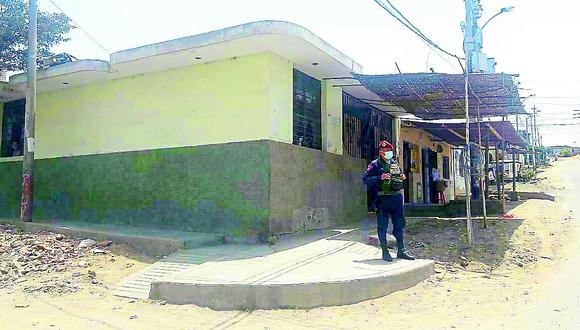 La Esperanza: extorsionadores detonan dinamita en puerta de casa de prestamista