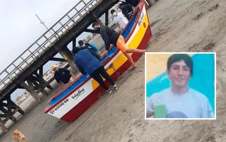 Hallan cuerpo de uno de los pescadores que naufragó en mar de Ascope 
