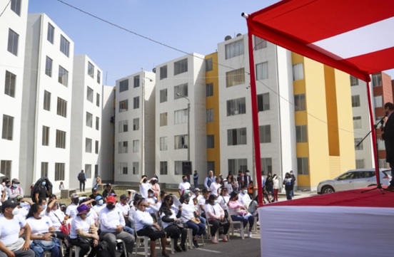 La Libertad: culminan entrega de viviendas a familias afectadas por el Niño Costero
