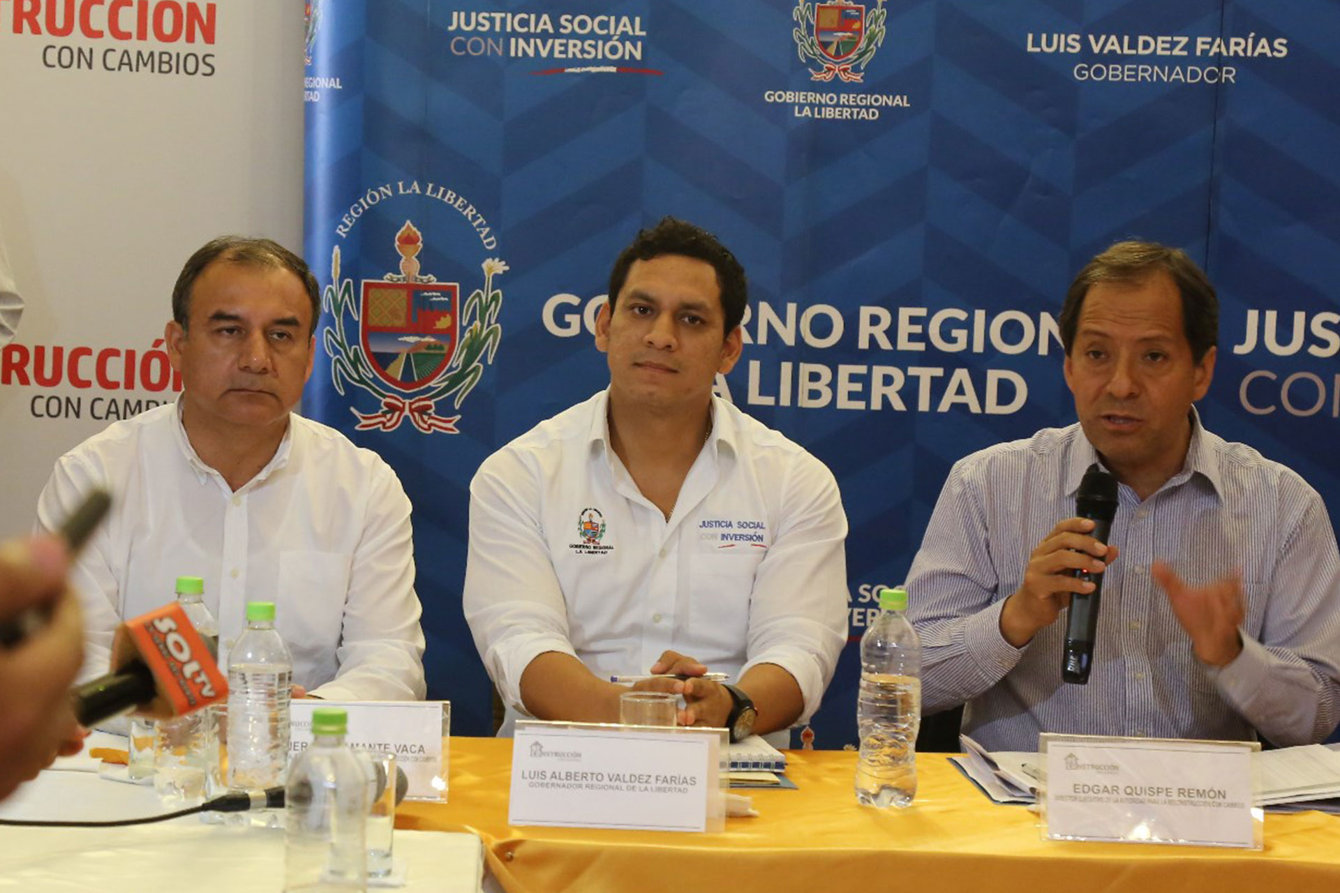 Reconstrucción: ofrecen obras de educación y saneamiento para el 2018 en La Libertad