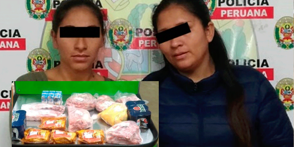 Pacasmayo: detienen a mujeres por robar productos comestibles de centro comercial