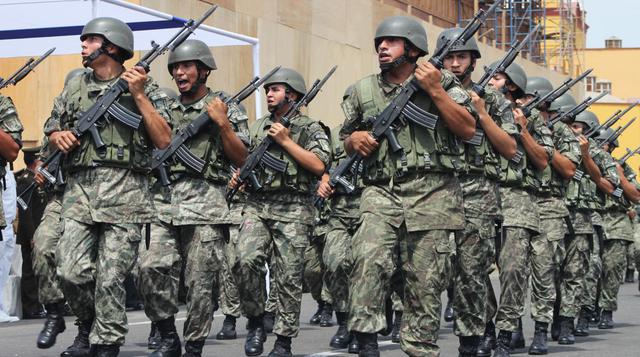 Doscientos soldados del ejército saldrán a patrullar en Trujillo 