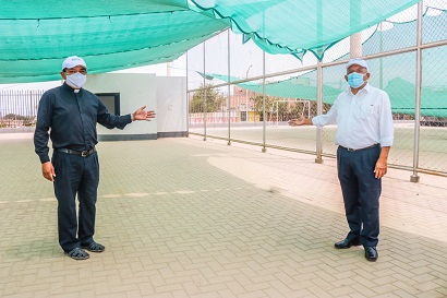 El Porvenir: Iglesia y municipio inspeccionan local para Planta de Oxígeno medicinal