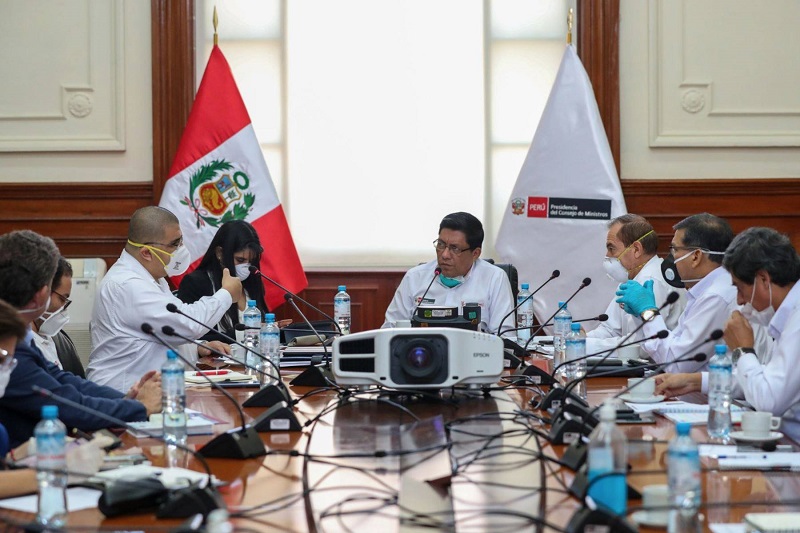 Ministro Zeballos:“El trabajo es permanente y articulado contra la pandemia”