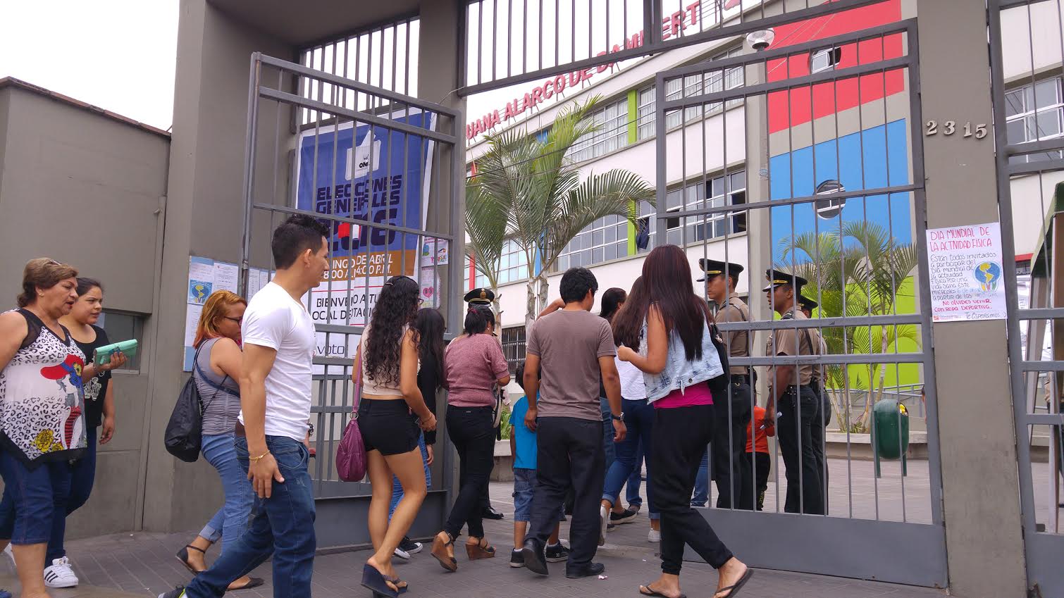 ONPE y el Minedu piden cuidar los colegios este domingo 5 de junio