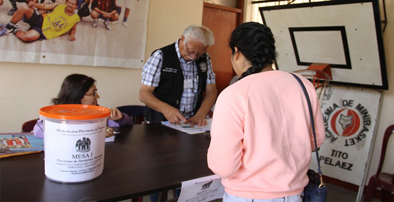 Mañana se realizará elección de autoridad en centro poblado Miramar