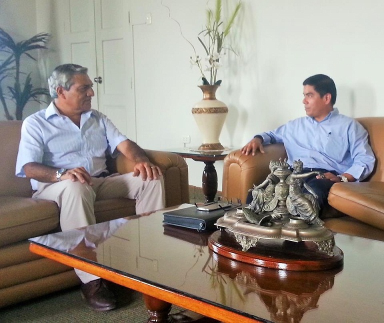 Presidente del IPD se reúne con alcaldes de Trujillo y presenta propuesta de masificación deportiva