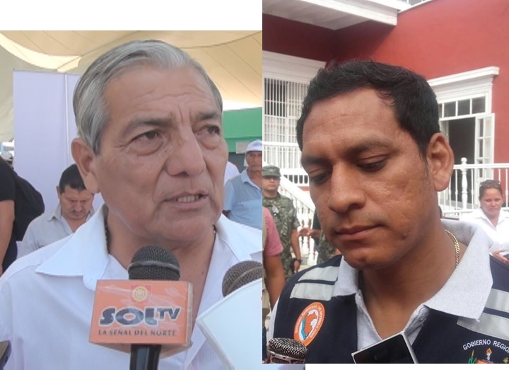 Elidio Espinoza y Luis Valdez se enfrentan por planta de asfalto