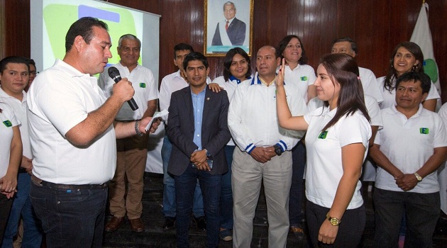 Gerentes y subgerentes MPT son elegidos dirigentes del movimiento de Elidio Espinoza 