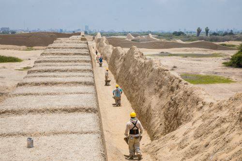 Emprenden plan de mantenimiento y protección del complejo arqueológico Chan Chan