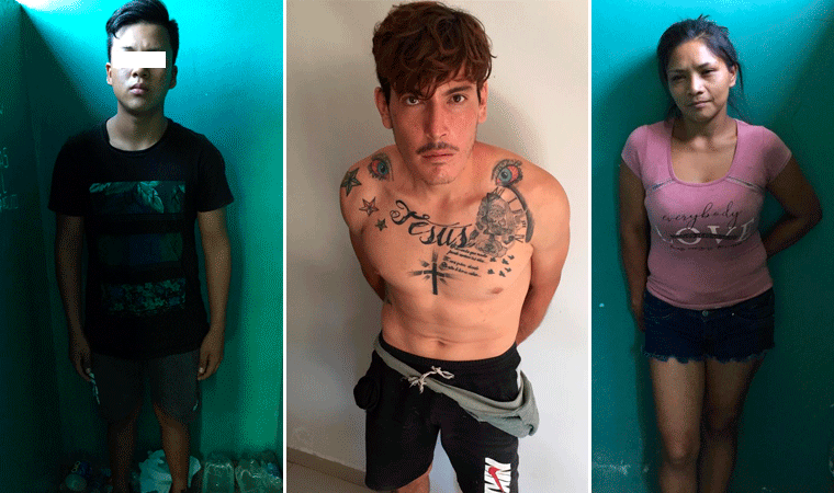 Desarticulan banda de extorsionadores y microcomercializadores de droga en Chepén