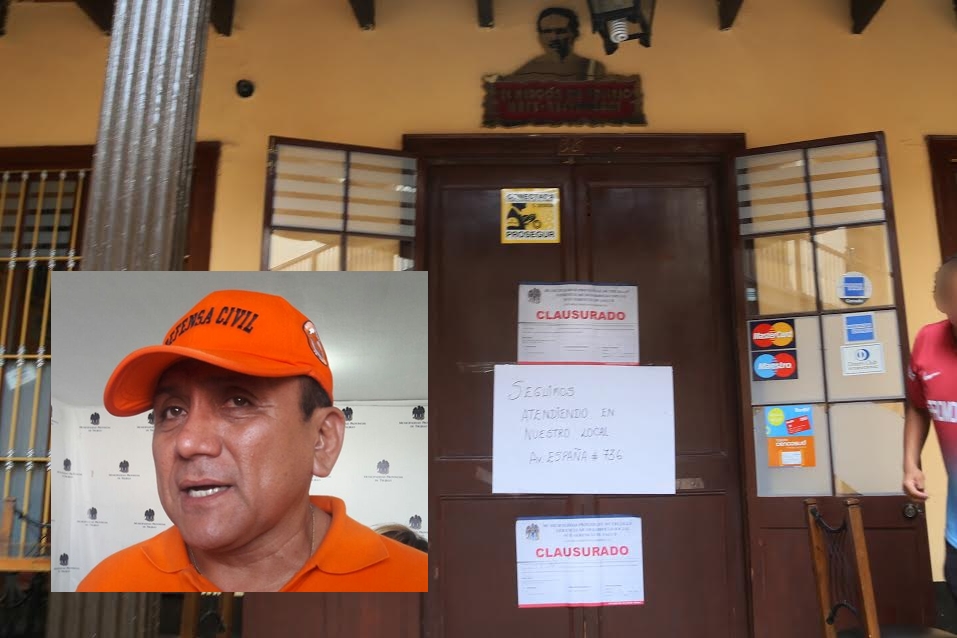 Defensa Civil cierra 18 locales en tres semanas en Trujillo