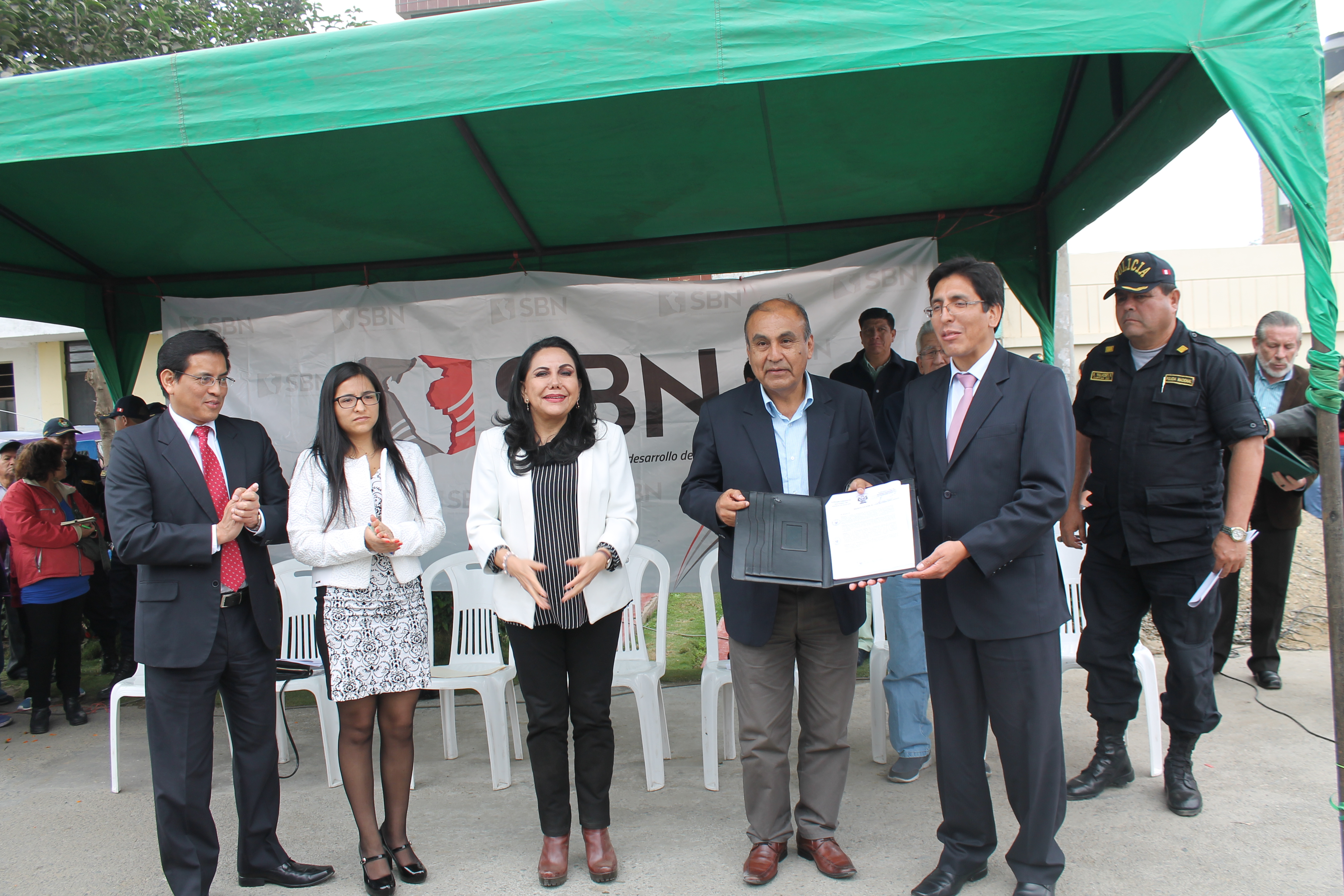 SBN entrega terreno para construcción de moderno mercado en Trujillo