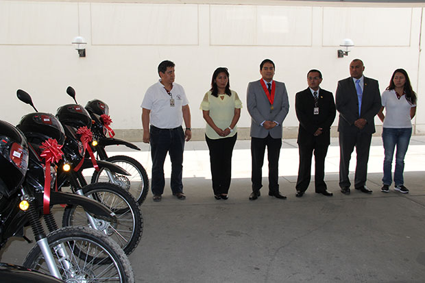 Trujillo: entregan motos para el área de notificación de Corte de La Libertad