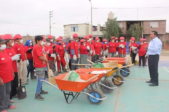 Huanchaco: “Trabaja Perú” y municipio inician  programa de limpieza de zonas afectadas por el “Niño Costero”