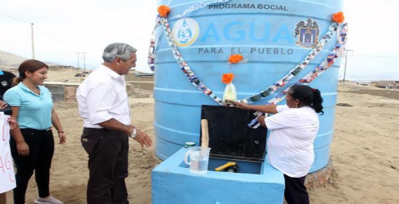 El Porvenir: comuna provincial atiende requerimiento de servicio básico en Nuevo Libertadores