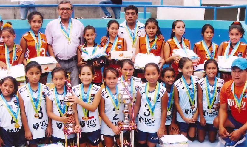 Trujillo: equipo de vóley de menores de la UCV sigue sumando triunfos