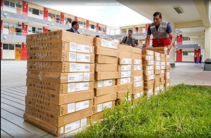 Entregarán equipos informáticos a 109 colegios de regiones, también en La Libertad