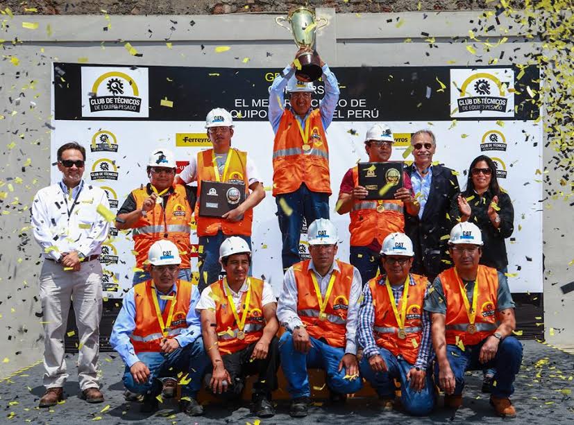 Trujillo: premian al Mejor Técnico de Equipo Pesado del Perú