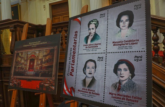 Serpost emitió sellos postales que conmemoran el Bicentenario del Primer Congreso Constituyente   