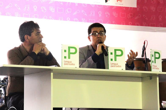 Catedrático presentó su libro “Lengua para Todos” en la FILT 2015