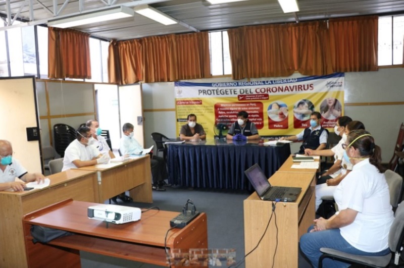 La Libertad conforma Comando de Operaciones Regional Covid-19