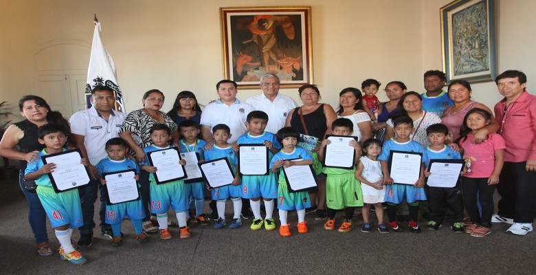 Escuela de fútbol municipal de Trujillo obtiene título en Copa Cassinelli