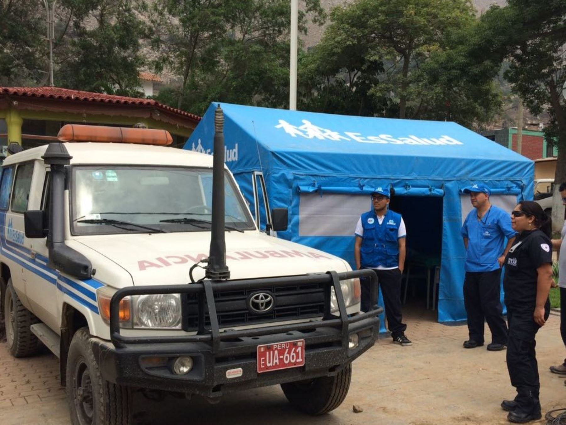 EsSalud en alerta amarilla por huaicos en regiones del país