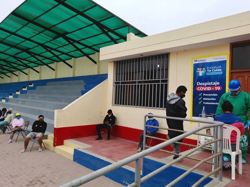 Moche: Essalud realiza operativos para detección temprana de pacientes covid- 19  