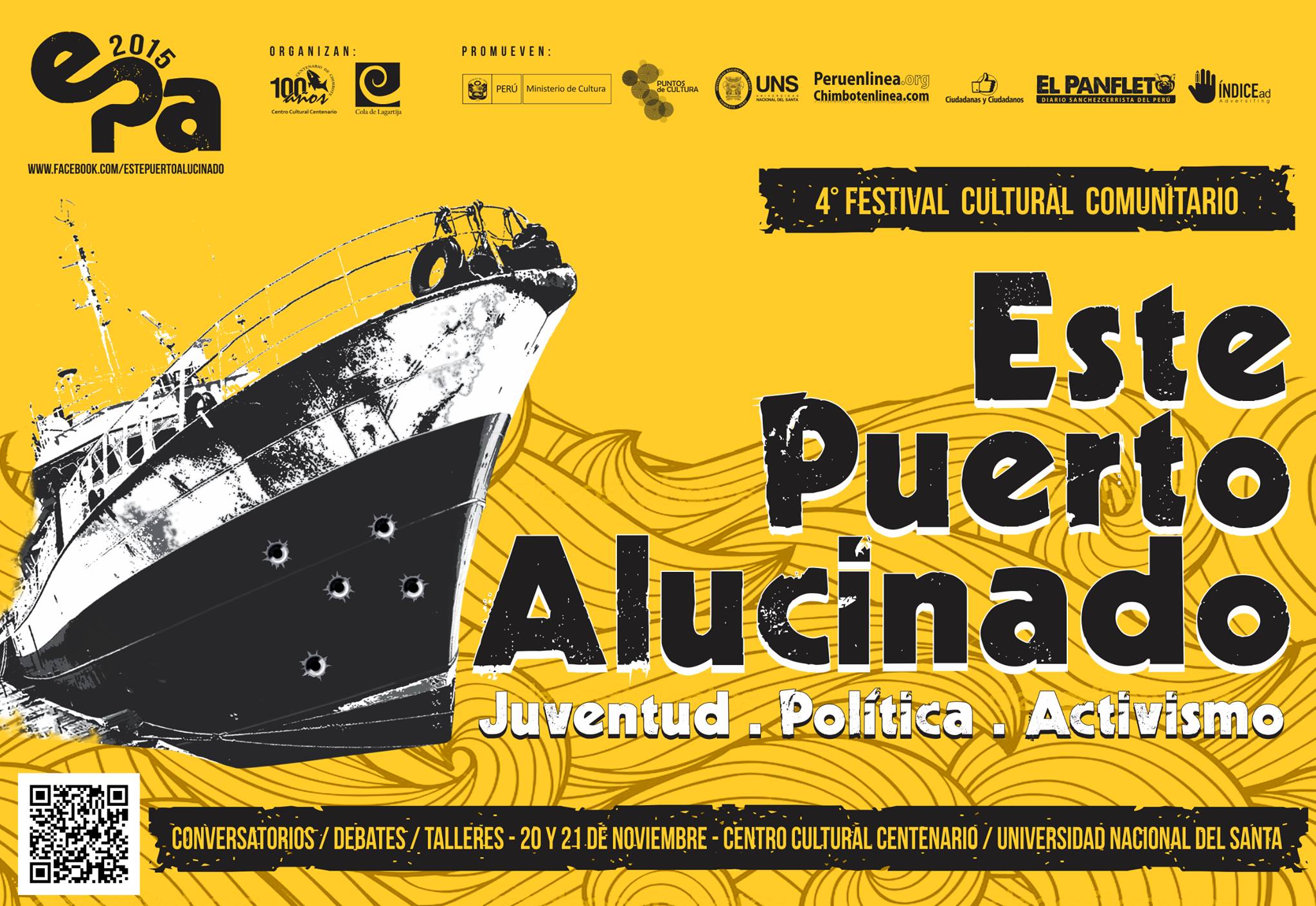 Realizarán IV Festival Cultural Comunitario en Chimbote 