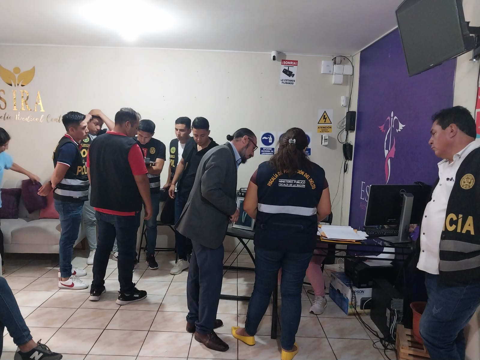 Intervienen y clausuran consultorio estético en Víctor Larco 