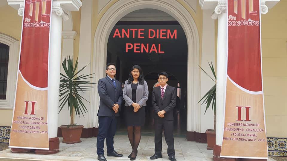 Estudiantes de UCV  llegaron a semifinal del Concurso de Litigación Oral Interuniversitario 2019