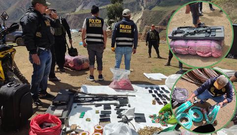 Pataz: Caen miembros de organización criminal Los Topos del Norte