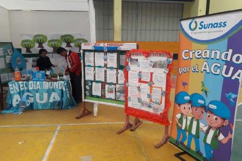 Trujillo: escolares presentan proyectos sobre buenas prácticas en el uso del agua