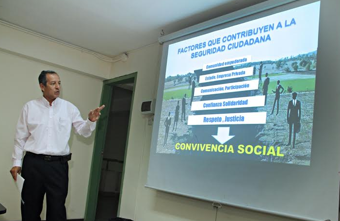 Coprosec de Trujillo expuso cifras reales de la criminalidad a  alumnos de la UPN