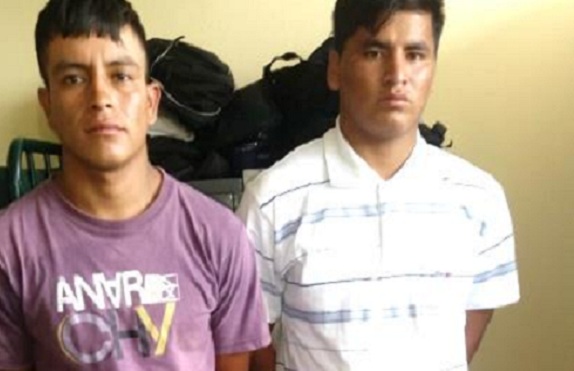 Intervienen a dos presuntos extorsionadores que integran la banda de “El Gordo Gian”