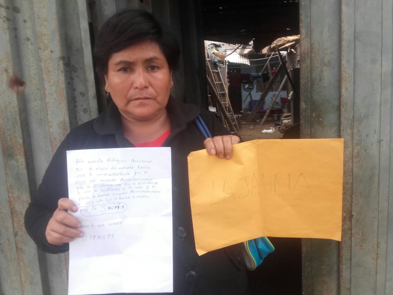 Amenazan de muerte a vendedora de mercado en centro poblado Alto Trujillo