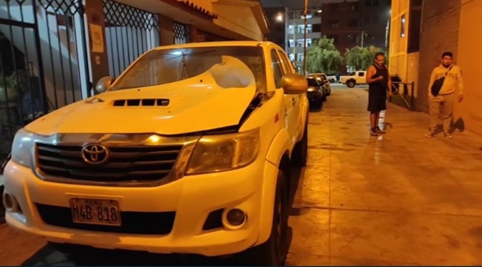 Trujillo: Extorsionadores detonan explosivo en camioneta de empresario