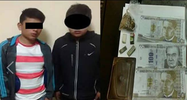 Detienen a joven y menor que habrían cobrado S/.10 mil por presunta extorsión
