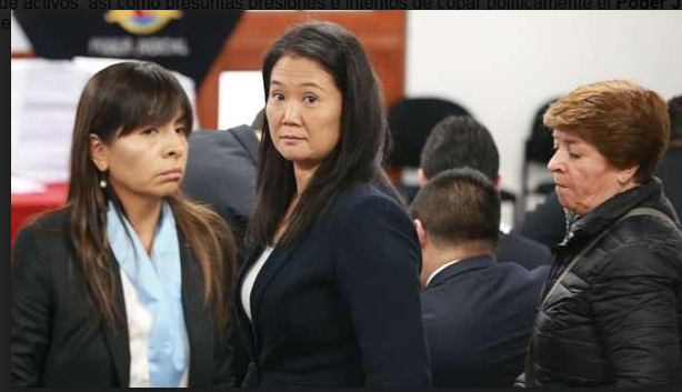 Juez  Concepción Carhuancho  dictó 36 meses de prisión preventiva contra Keiko Fujimori