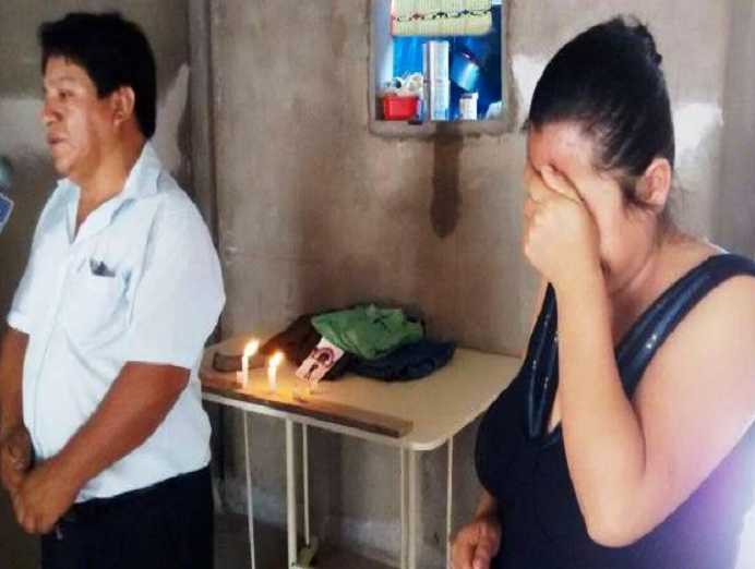 Familiares de chofer trujillano que murió en derrumbe de Churín piden ayuda