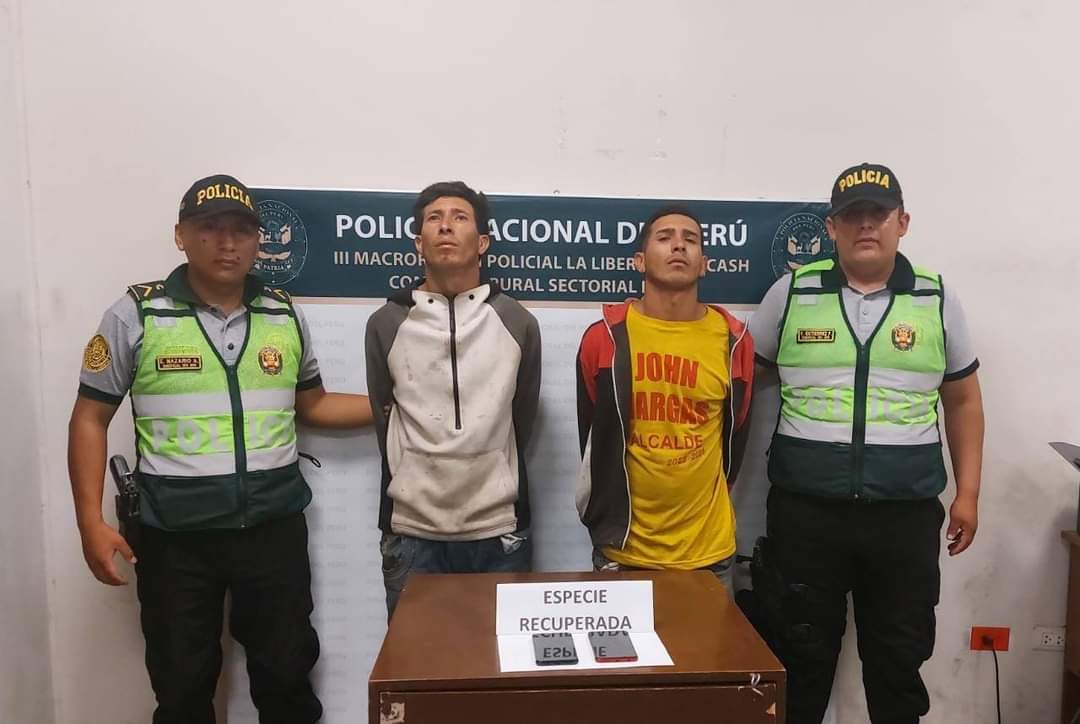 PNP desarticula banda criminal "los chamos de Paiján"