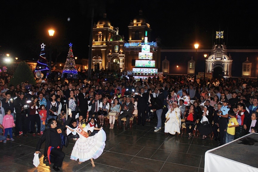 Este domingo se inaugura el Festival Navideño Luces y Colores, en la Plaza de Armas