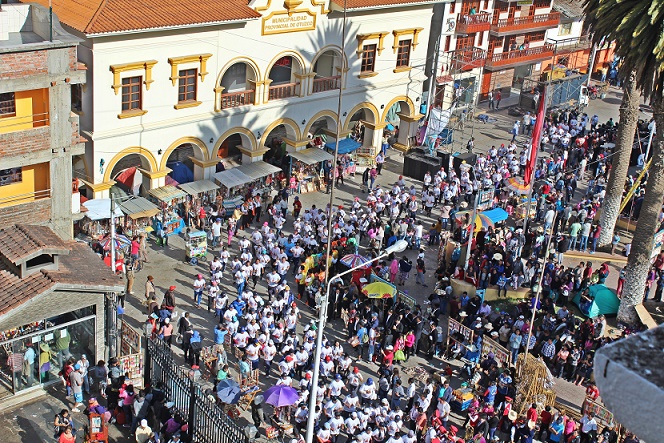 Otuzco: inició festividad religiosa más grande del norte en honor a la Virgen de la Puerta 