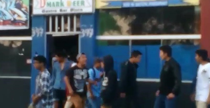 Más de 100 escolares participaban en “fiesta semáforo” en Palermo Sur (Vídeo)