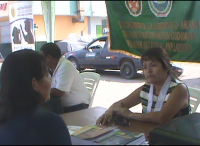 Laredo: instalan módulo descentralizado para denuncias contra violencia familiar 