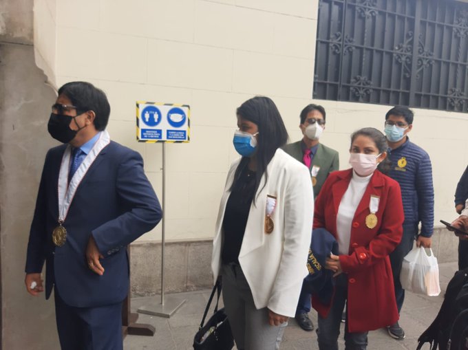 Ministerio Público realiza diligencias preliminares en Palacio por caso de Bruno Pacheco 