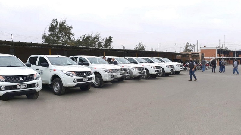 Renuevan flota vehicular en proyecto Chavimochic